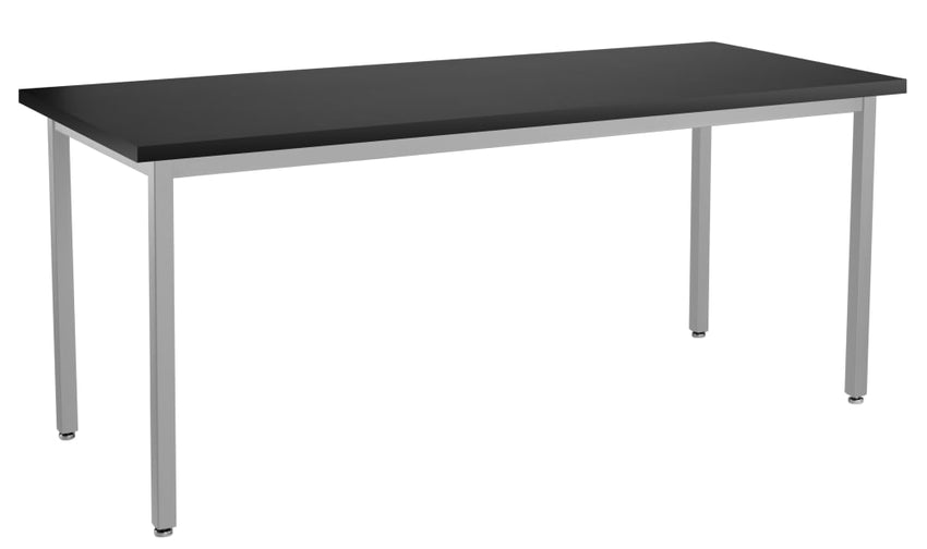 NPS Science Lab Table, 24" X 96", Steel Legs (National Public Seating NPS-SLT3-2496C) - SchoolOutlet