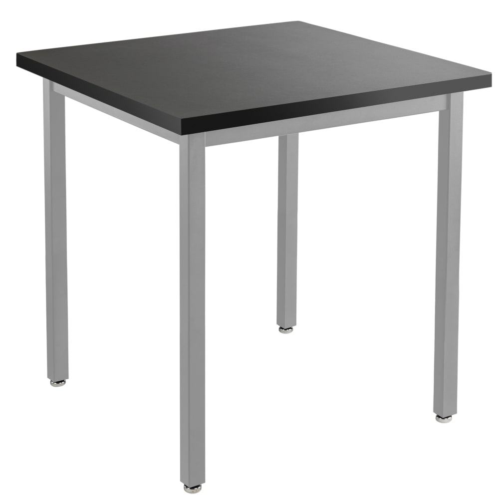 NPS Science Lab Table, 30" X 30", Steel Legs (National Public Seating NPS-SLT3-3030C) - SchoolOutlet