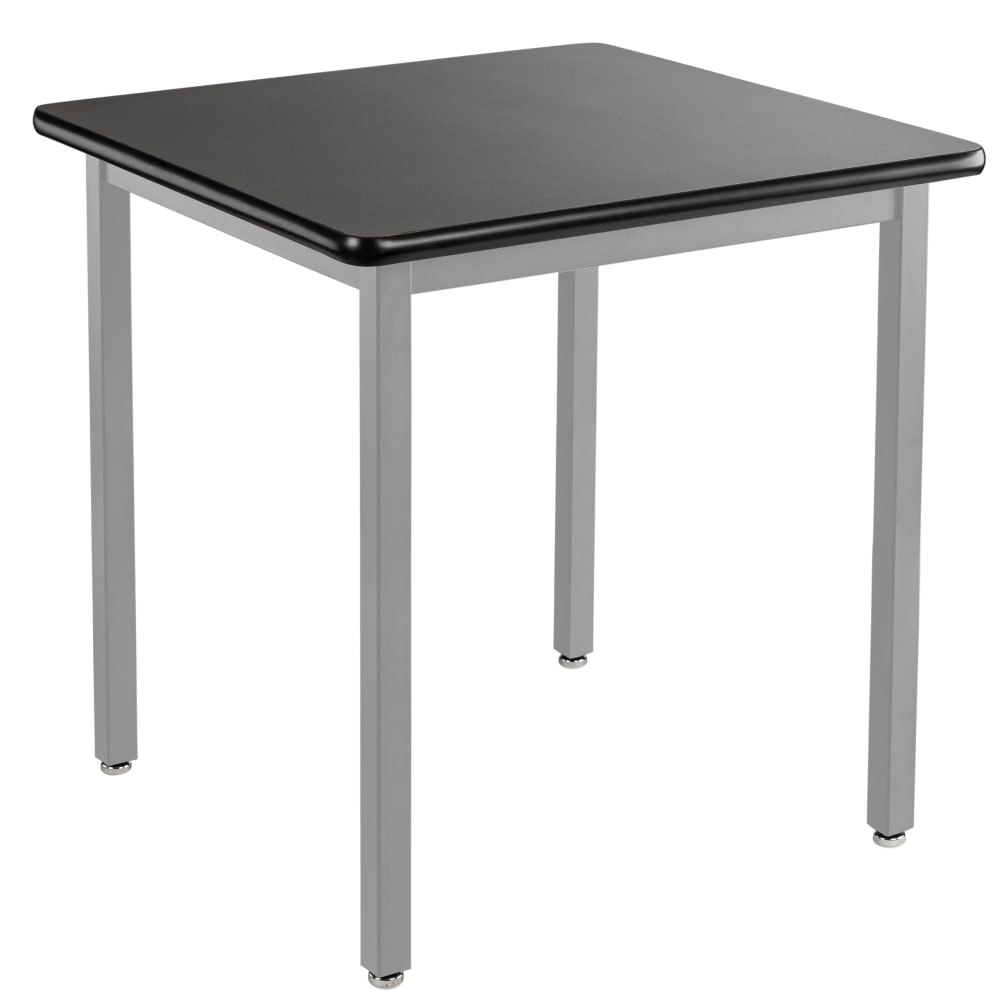 NPS Science Lab Table, 30" X 30", Steel Legs (National Public Seating NPS-SLT3-3030C) - SchoolOutlet