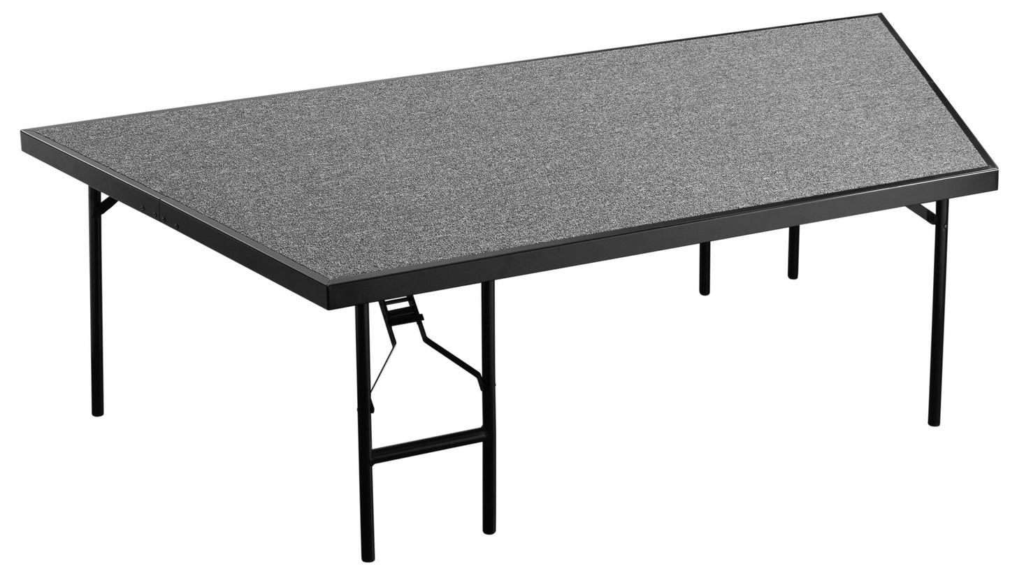 NPS Portable Stage Unit - Carpeted or Hardboard - SchoolOutlet