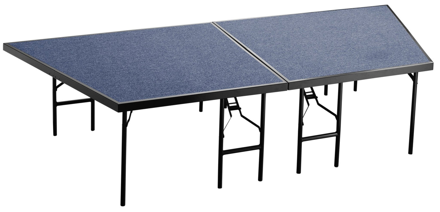 NPS Portable Stage Unit - Carpeted or Hardboard - SchoolOutlet