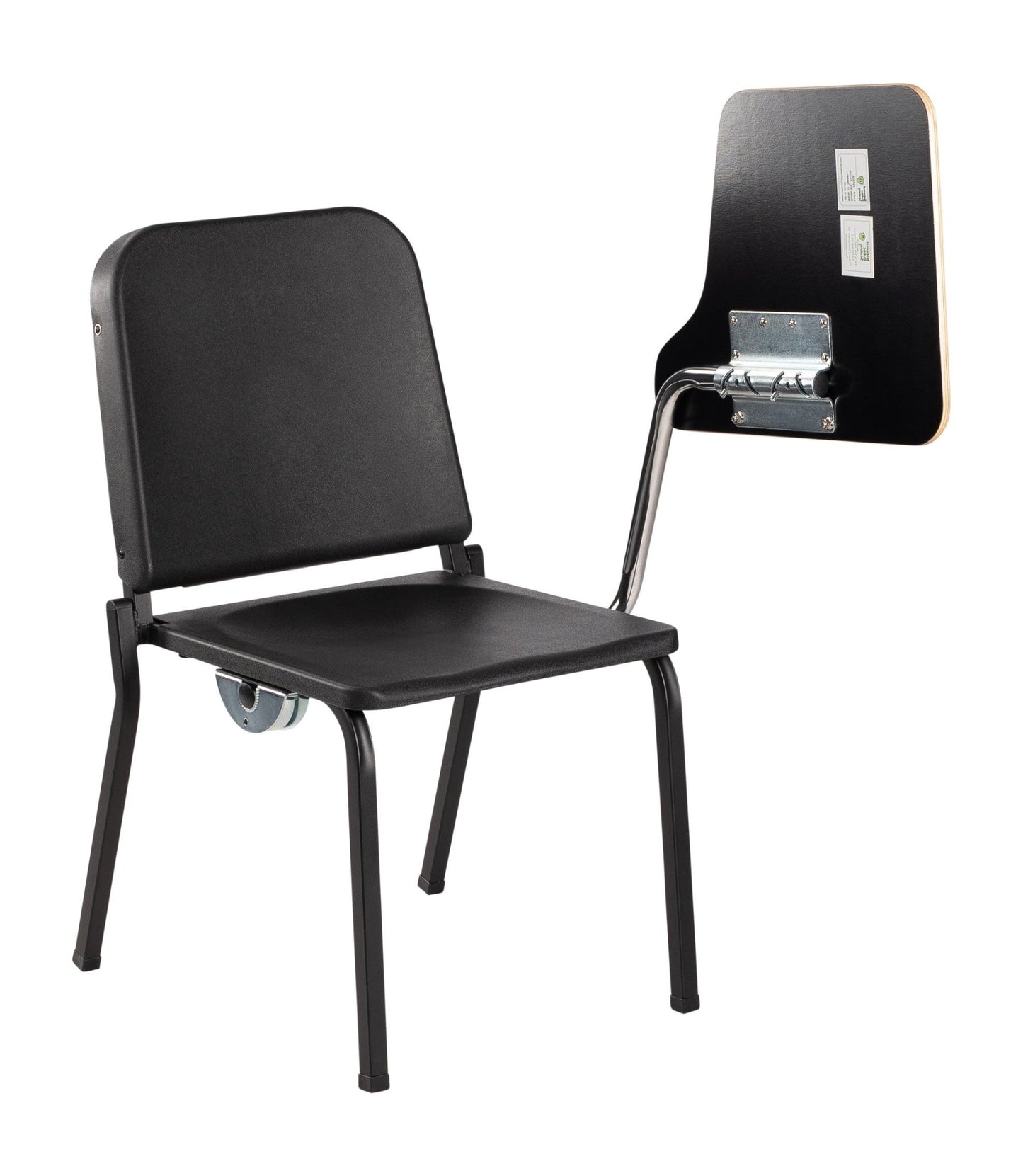 NPS Gray Removable Tablet Arm for 8200 Series Stack Chair - Left Hand (National Public Seating NPS-TA82L) - SchoolOutlet