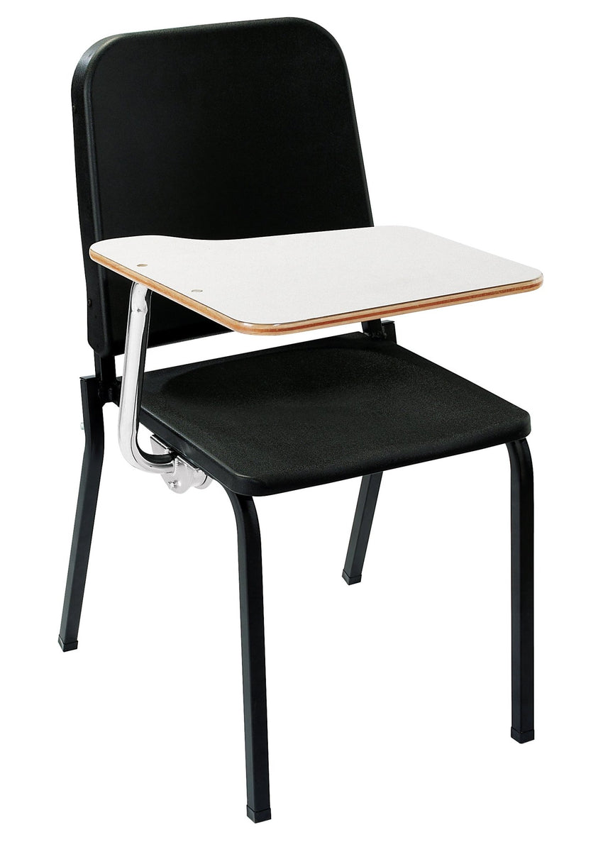 NPS Gray Removable Tablet Arm for 8200 Series Stack Chair - Left Hand (National Public Seating NPS-TA82L) - SchoolOutlet