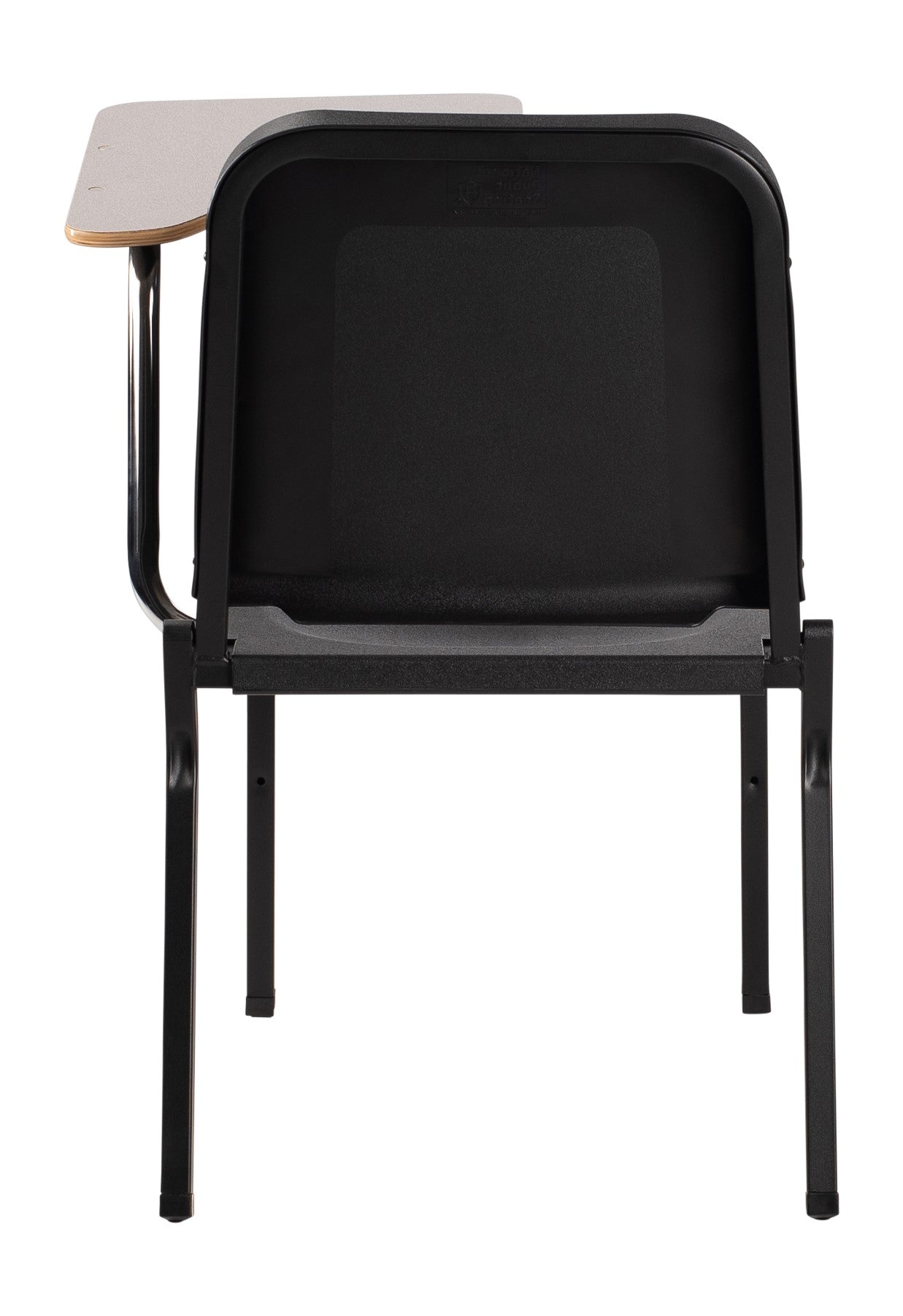 NPS Gray Removable Tablet Arm for 8200 Series Stack Chair - Left Hand (National Public Seating NPS-TA82L) - SchoolOutlet