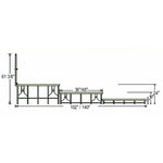 NPS TransPort 3-Level Tapered Riser - 54