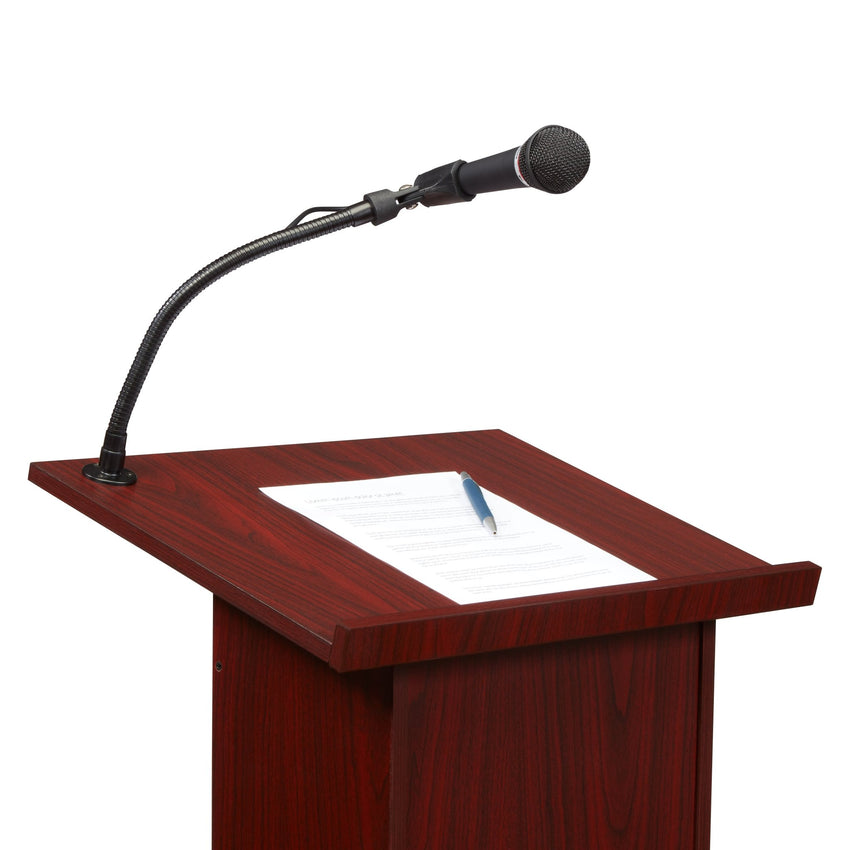 Oklahoma Sound Power Plus Floor Lectern (Oklahoma Sound OKL-111PLS) - SchoolOutlet