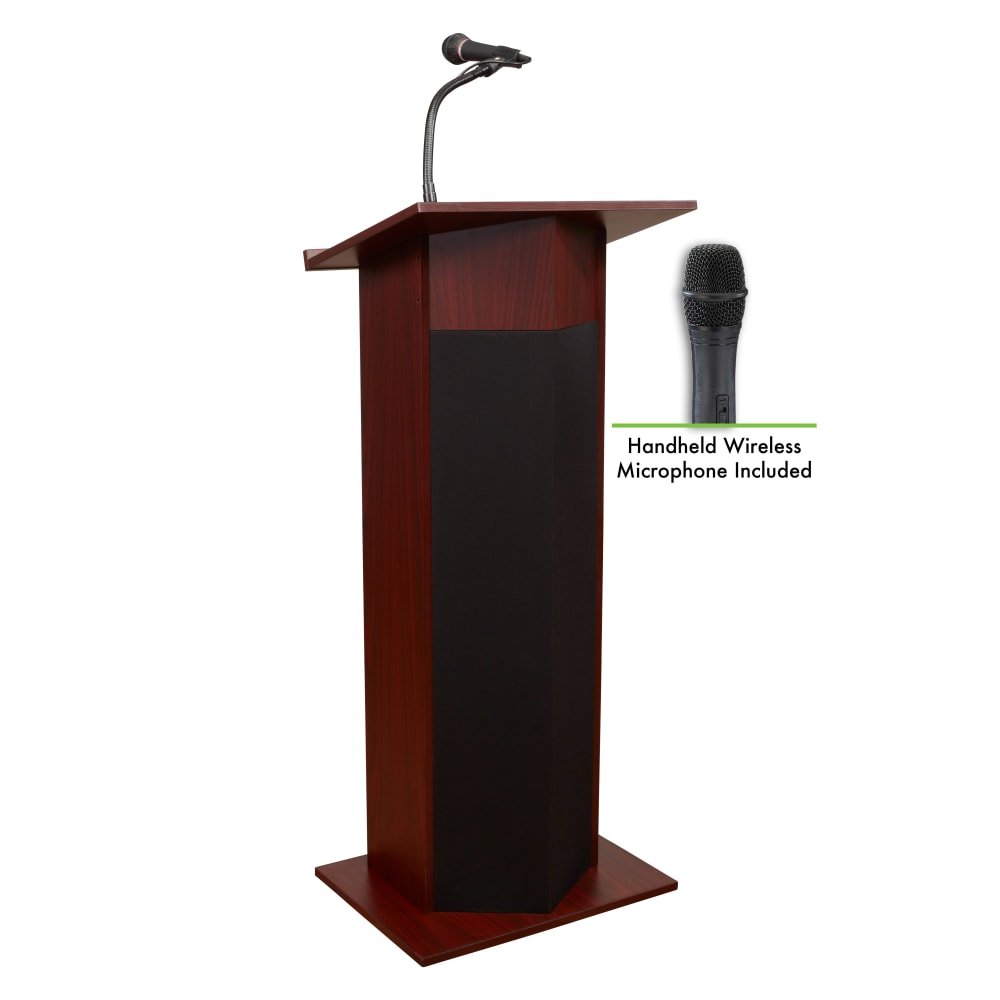 Oklahoma Sound Power Plus Floor Lectern (Oklahoma Sound OKL-111PLS) - SchoolOutlet