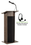 Oklahoma Sound Power Plus Floor Lectern (Oklahoma Sound OKL-111PLS) - SchoolOutlet