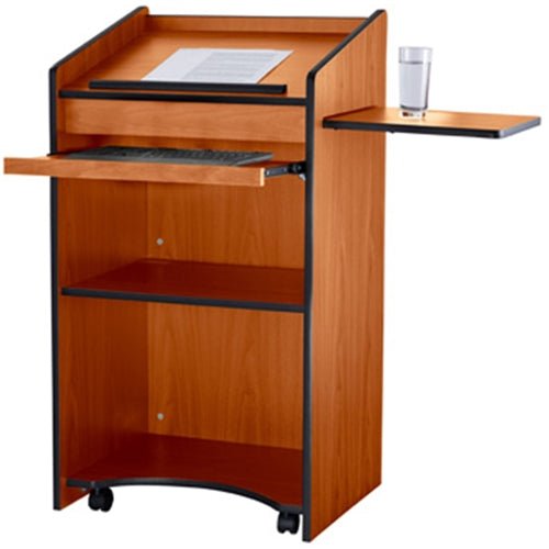 Oklahoma Sound Aristocrat Floor Lectern (Oklahoma Sound OKL-600) - SchoolOutlet