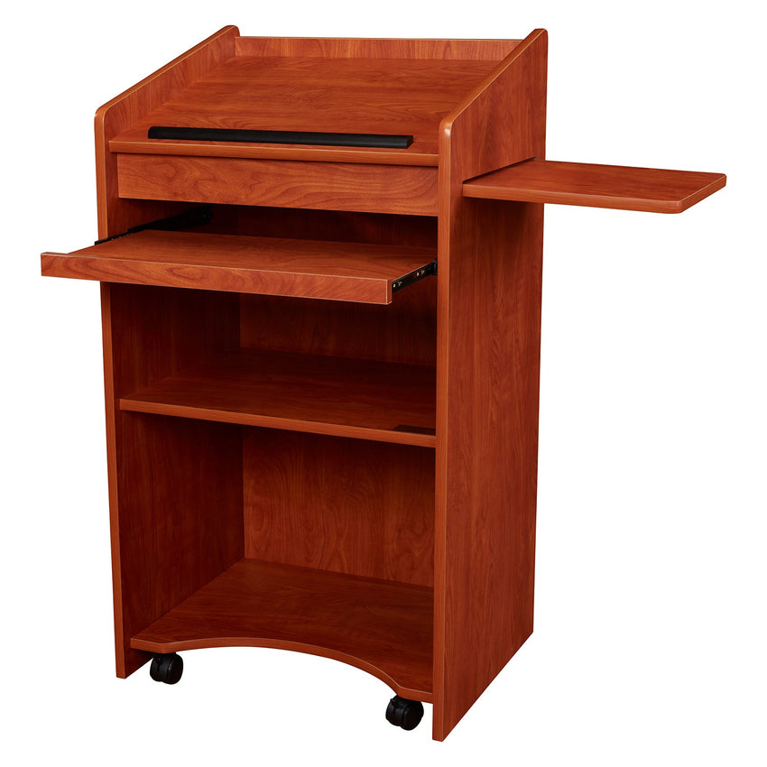 Oklahoma Sound Aristocrat Floor Lectern (Oklahoma Sound OKL-600) - SchoolOutlet