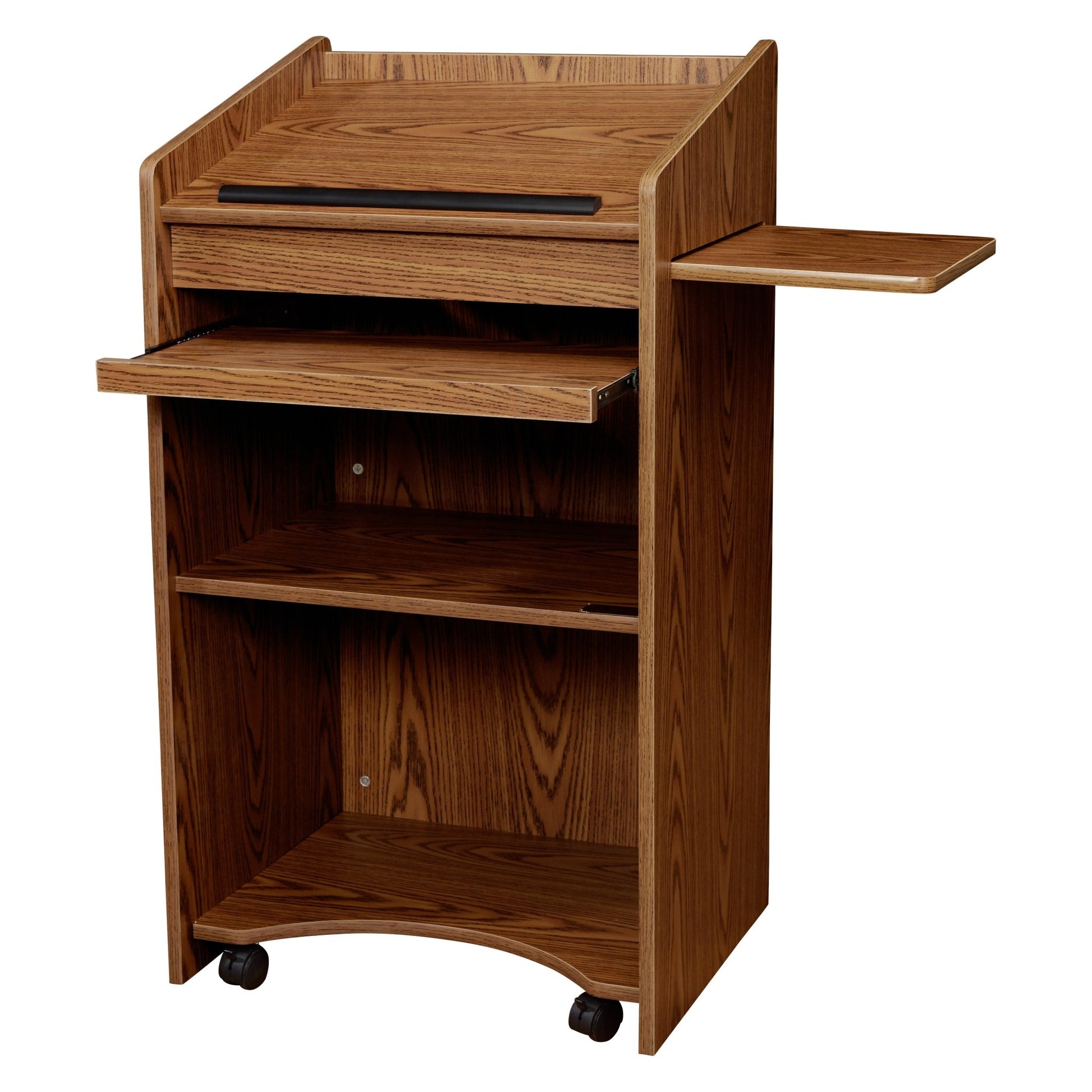 Oklahoma Sound Aristocrat Floor Lectern (Oklahoma Sound OKL-600) - SchoolOutlet