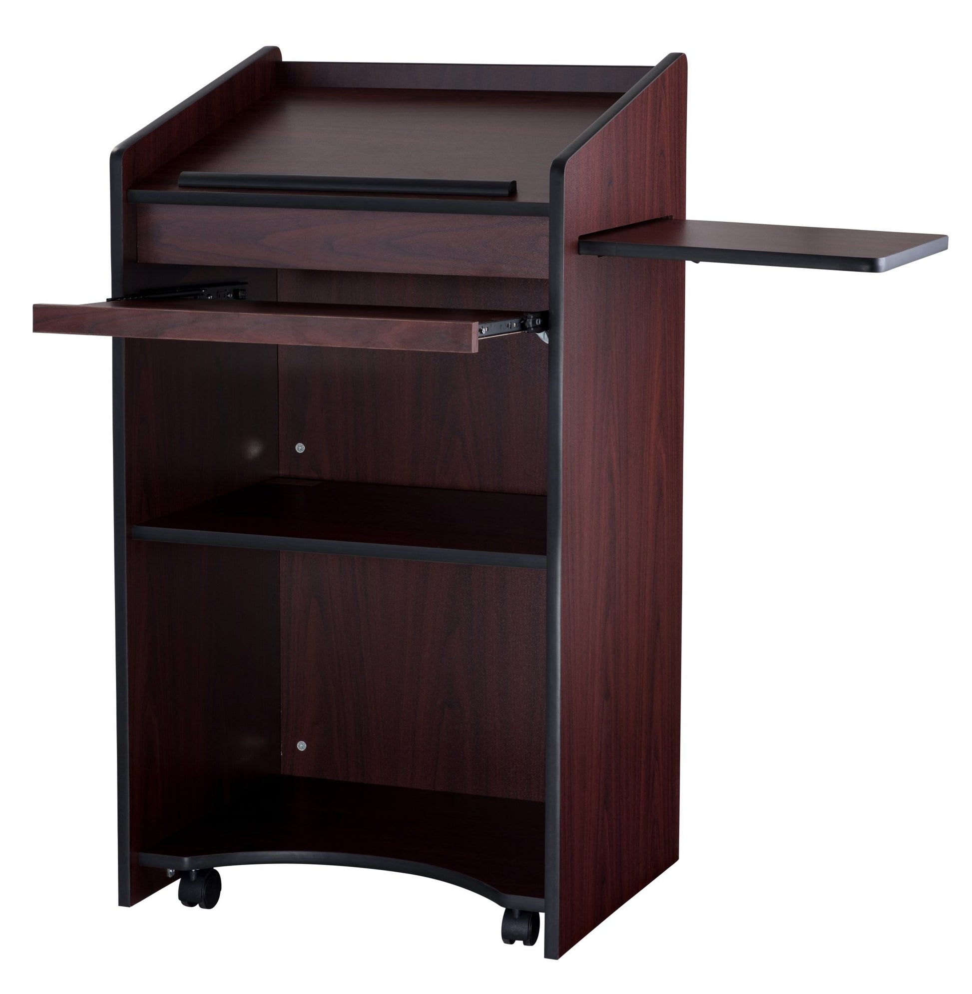 Oklahoma Sound Aristocrat Floor Lectern (Oklahoma Sound OKL-600) - SchoolOutlet