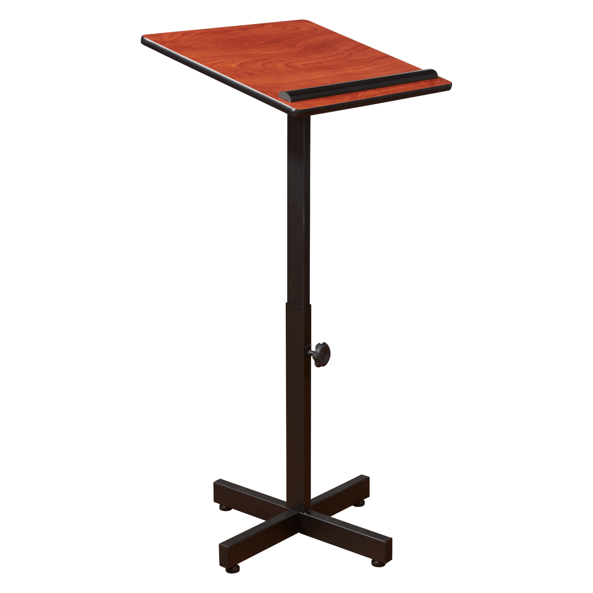 Oklahoma Sound Adjustable-Height Portable Presentation Lectern Stand (Oklahoma Sound OKL-70) - SchoolOutlet