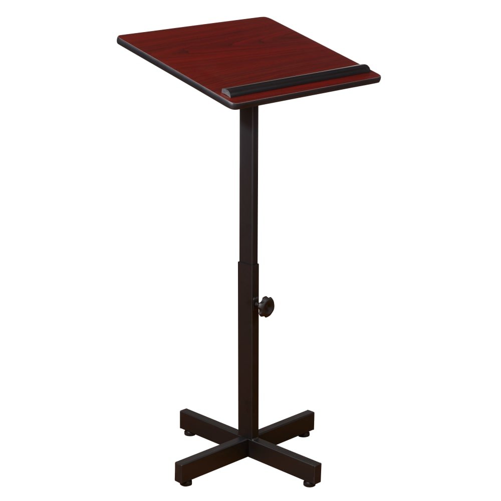 Oklahoma Sound Adjustable-Height Portable Presentation Lectern Stand (Oklahoma Sound OKL-70) - SchoolOutlet