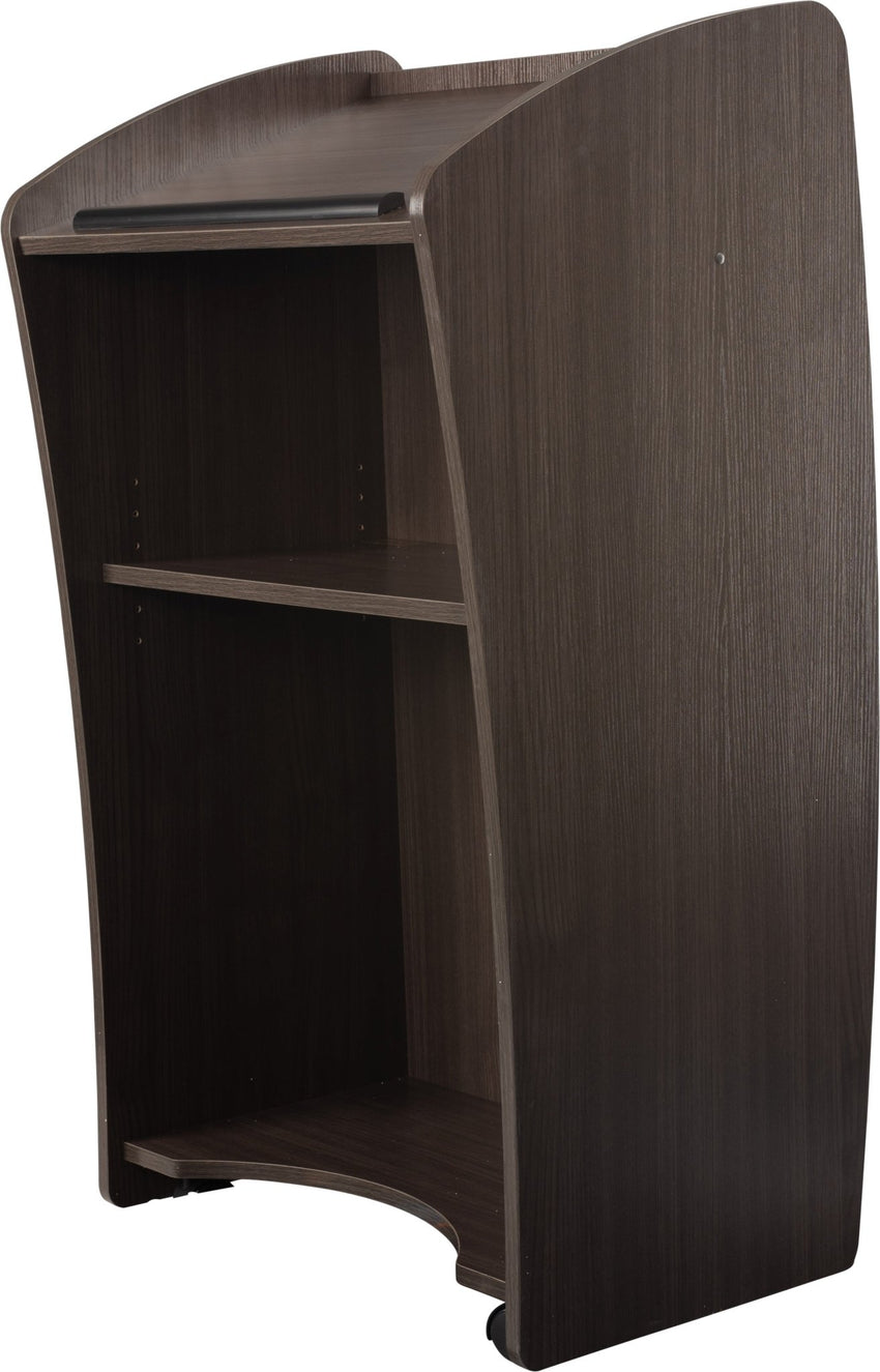 Oklahoma Sound Vision Lectern, Ribbonwood (Oklahoma Sound OKL-611-RW) - SchoolOutlet