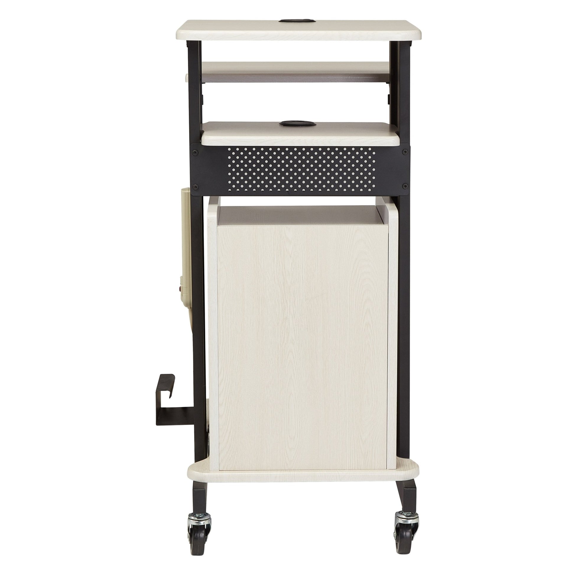 Oklahoma Sound Premium Plus Presentation Cart with Storage Cabinet (Oklahoma Sound OKL-PRC250) - SchoolOutlet