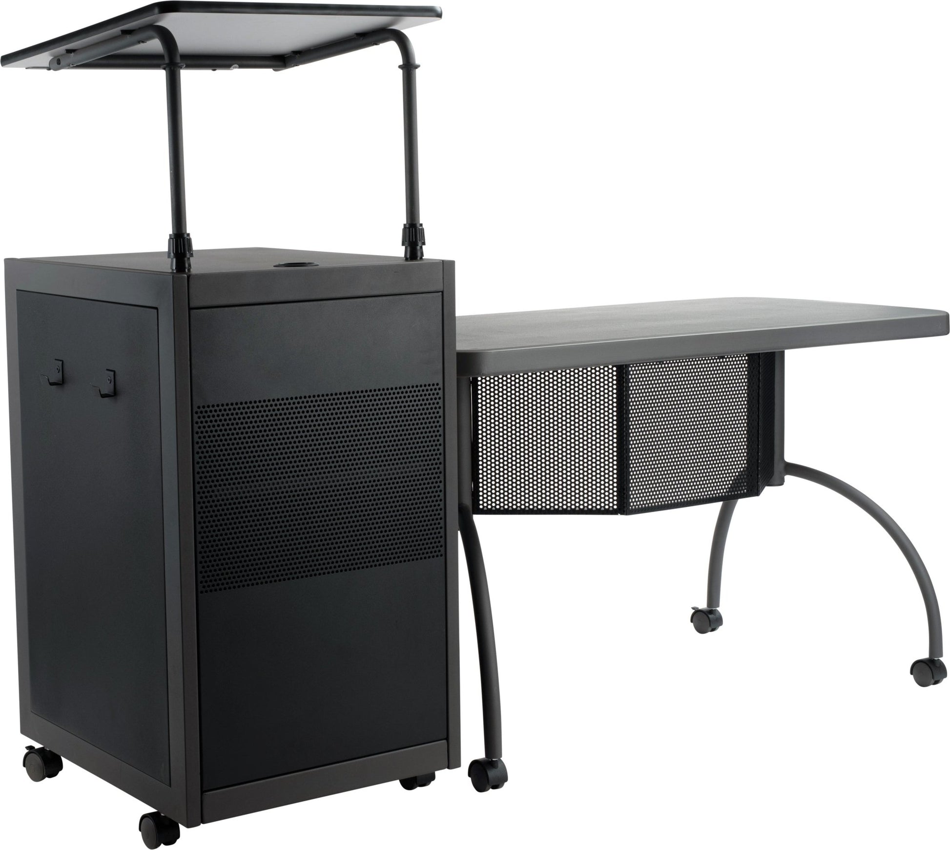 Oklahoma Sound Teacher's WorkPod Desk and Lectern Kit (Oklahoma Sound OKL-TWP) - SchoolOutlet