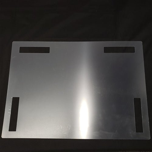 Pacesetter SG3092 - Foldable Portable Tabletop PETG Clear Barrier 23 1/4" W x 17 3/4" H x 17 3/4" D - SchoolOutlet