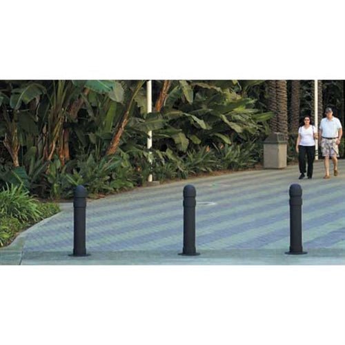 Shoreline Hamilton Bollard (6" Round Post x 3' High) (PLA-2623SM) - SchoolOutlet