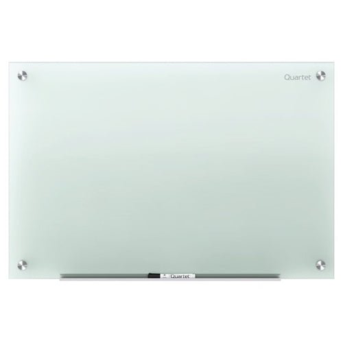 Quartet Infinity Glass Marker Board Frost - 2'H x 3'W (Quartet QRT-G3624F) - SchoolOutlet