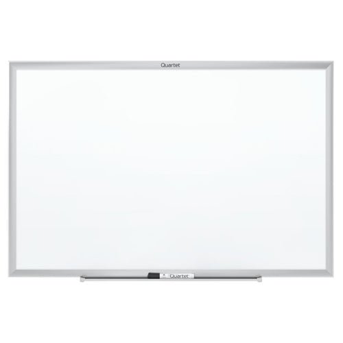 Quartet Standard Magnetic Whiteboard with Aluminum Frame - 3'H x 4'W (Quartet QRT-SM534) - SchoolOutlet