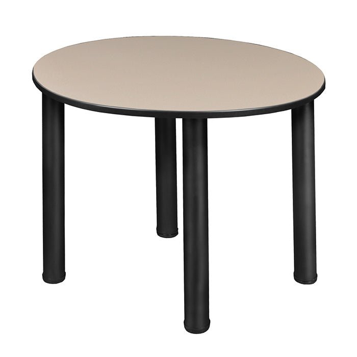 Regency Kee 30 in. Round Slim Breakroom Table Table - REG-TB3018RND - SchoolOutlet