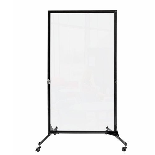 Screenflex CRD1 - Screenflex Acrylic Clear Dividers 3' 4" L x 6' 2" H - SchoolOutlet