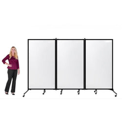 Screenflex CRDW3 - Whiteboard Dividers 10' L x 6' 2" H - 3 Panels