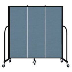 Screenflex FSL503 - 3 Panels Standard Portable Room Divider 5'9" L x 5' H