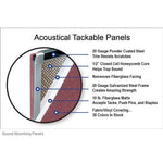 Screenflex FSL6013 - 13 Panels Standard Portable Room Divider 24' 1
