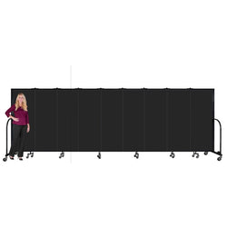 Screenflex FSL609-WX - 9 Panels Standard Portable Room Divider 16' 9" L x 6' H