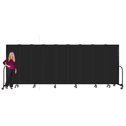Screenflex FSL689-WX - 9 Panels Standard Portable Room Divider 16' 9" L x 6' 8" H