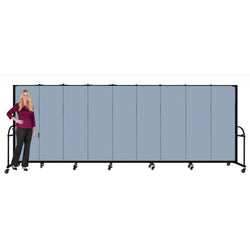 Screenflex HFSL609 - 9 Panels Standard Portable Room Divider 16' 9" L x 6' H