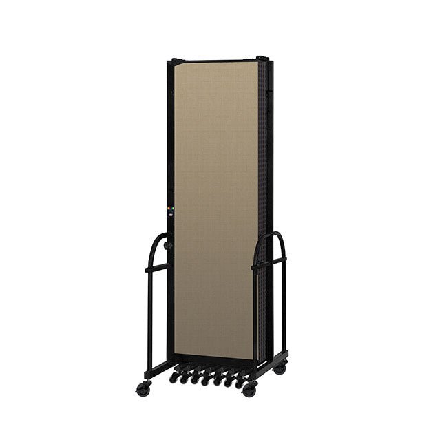 Screenflex HFSL747 - 7 Panels Standard Portable Room Divider 13' 1" L x 7' 4" H - SchoolOutlet