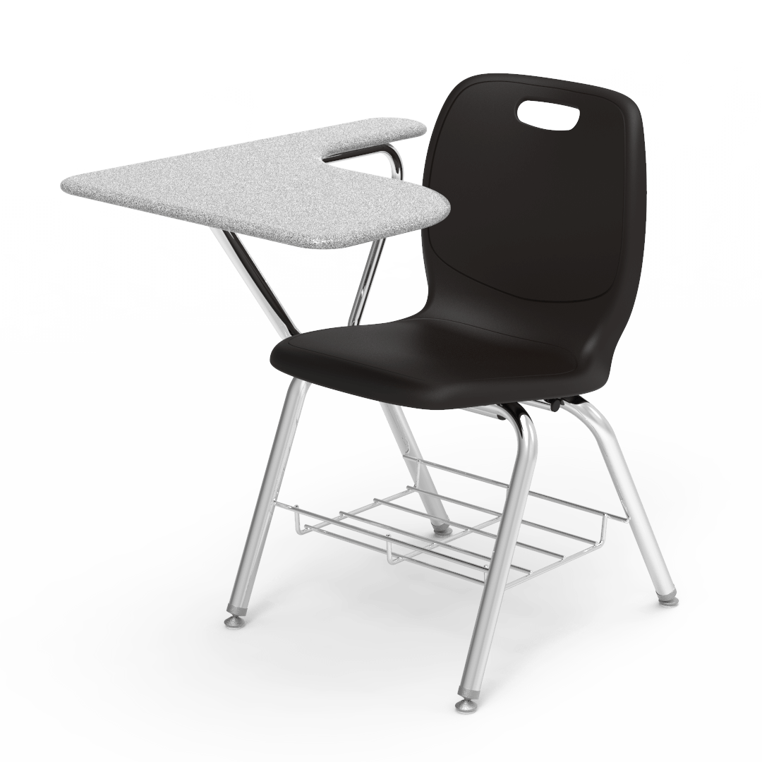 Virco N2 Series Tablet Arm Desk - Hard Plastic Top - XL Seat (Virco N270ELBRM)