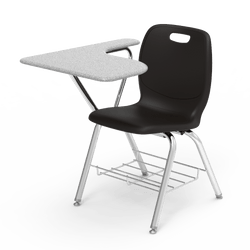 Virco N2 Series Tablet Arm Desk - Hard Plastic Top - XL Seat (Virco N270ELBRM)