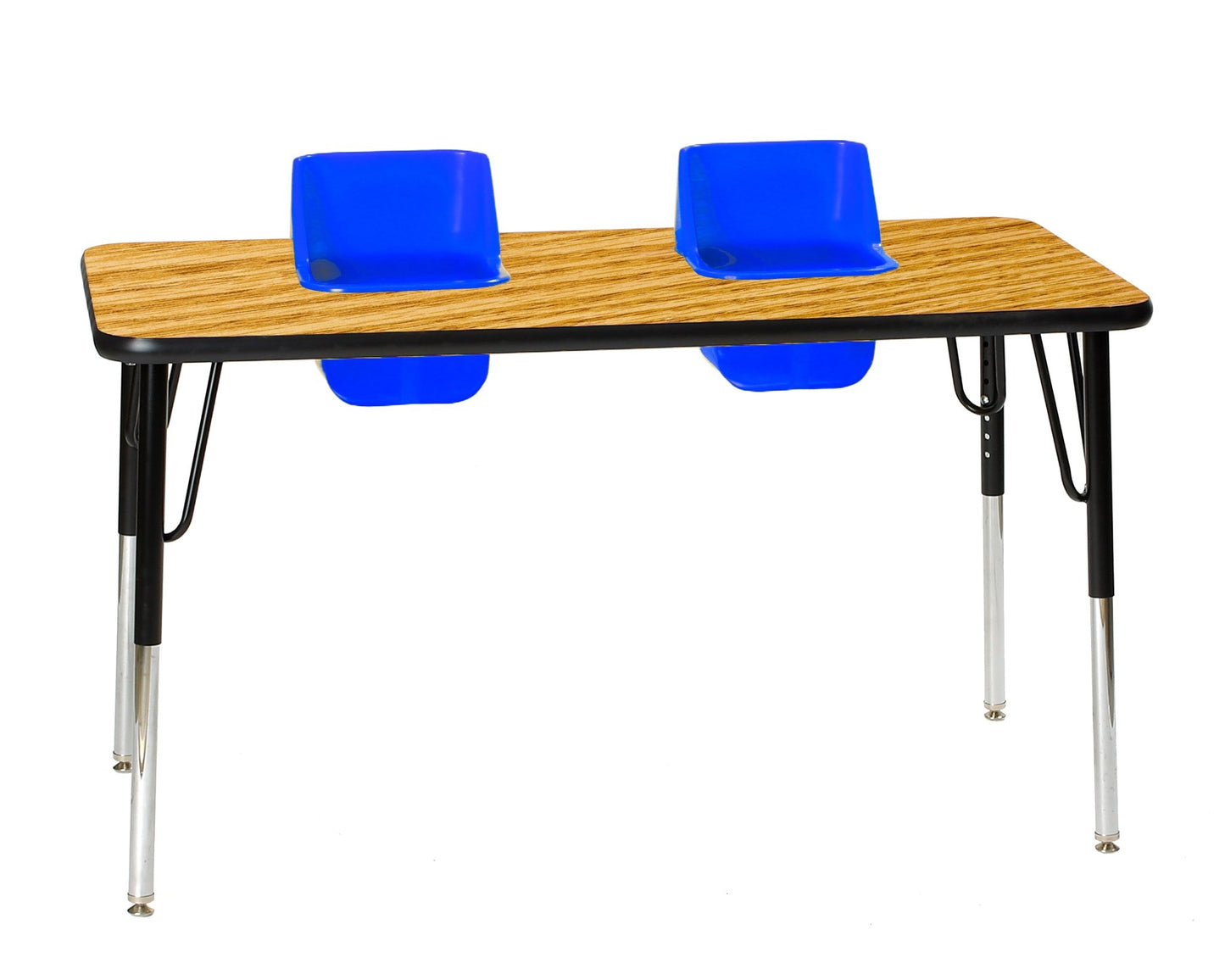 Two-Seat Rectangular Toddler Table (Toddler Tables TOD-TT2) - SchoolOutlet