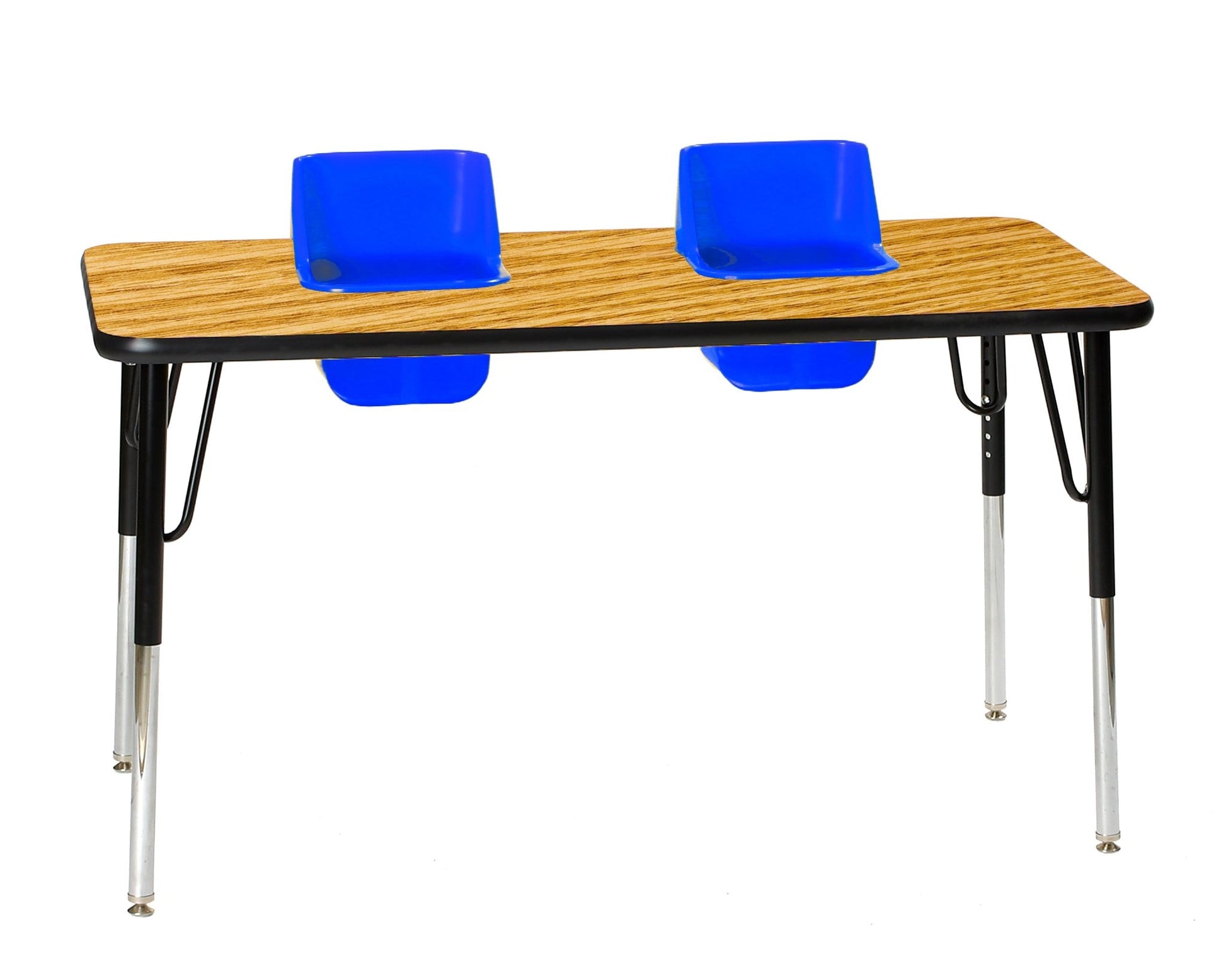 Two-Seat Rectangular Toddler Table (Toddler Tables TOD-TT2) - SchoolOutlet