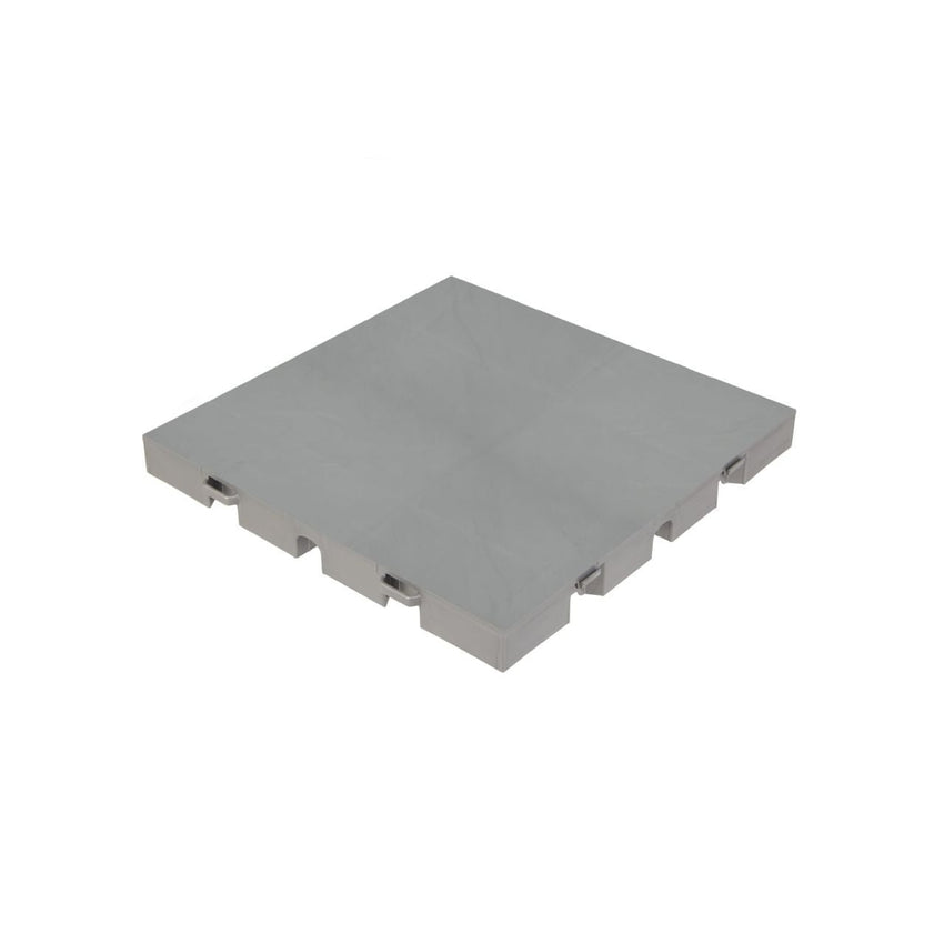 Modular Flooring Tile 12" x 12" with Solid or Drainage Surface - SchoolOutlet