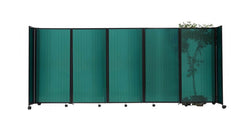 Room Divider Straight Wall Sliding Portable Partition Sound Absorbing Polycarbonate
