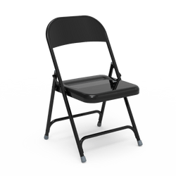 Virco 162 - Premium Steel Folding Chair with 1 Rear Leg Brace (Virco 162)