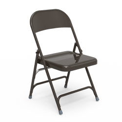 Virco 167 - Premium Steel Folding Chair with 2 Rear Leg Braces (Virco 167)