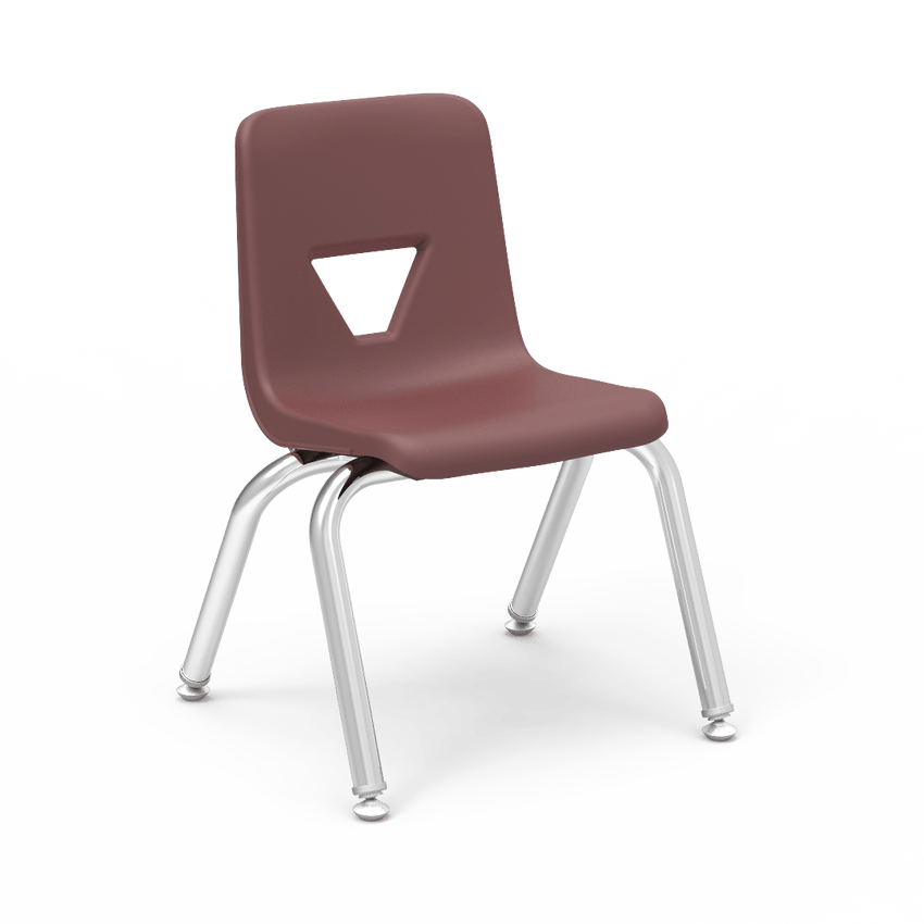 Virco 2012 - 2000 Series 4-Legged Stack Chair - 12" Seat Height (Virco 2012) - SchoolOutlet