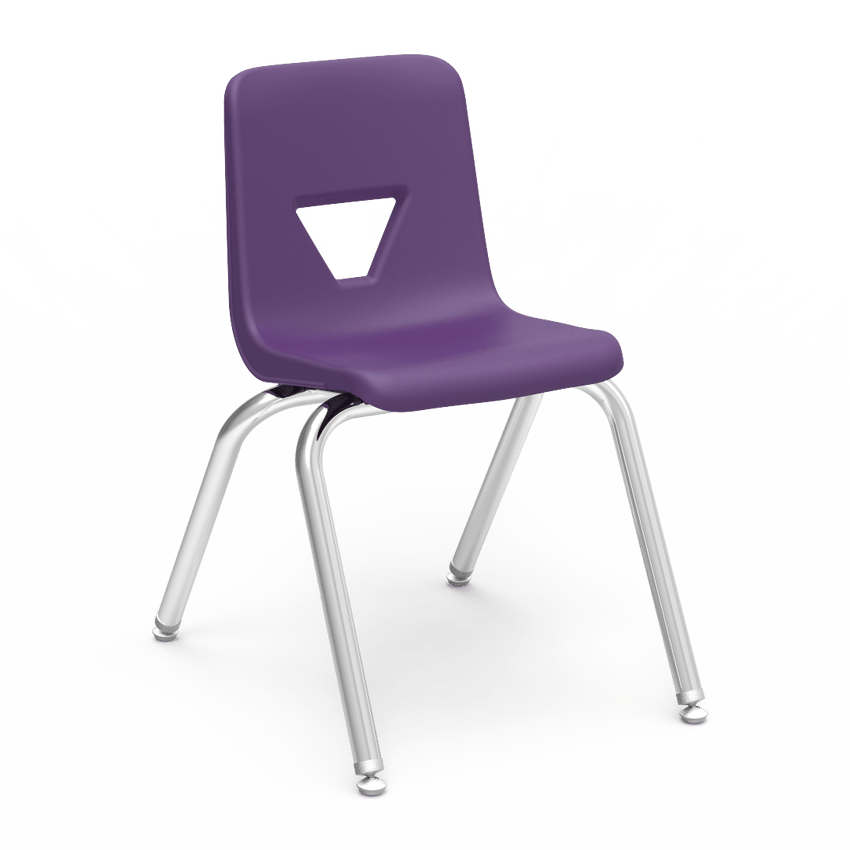 Virco 2016 - 2000 Series 4-Legged Stack Chair - 16" Seat Height (Virco 2016) - SchoolOutlet