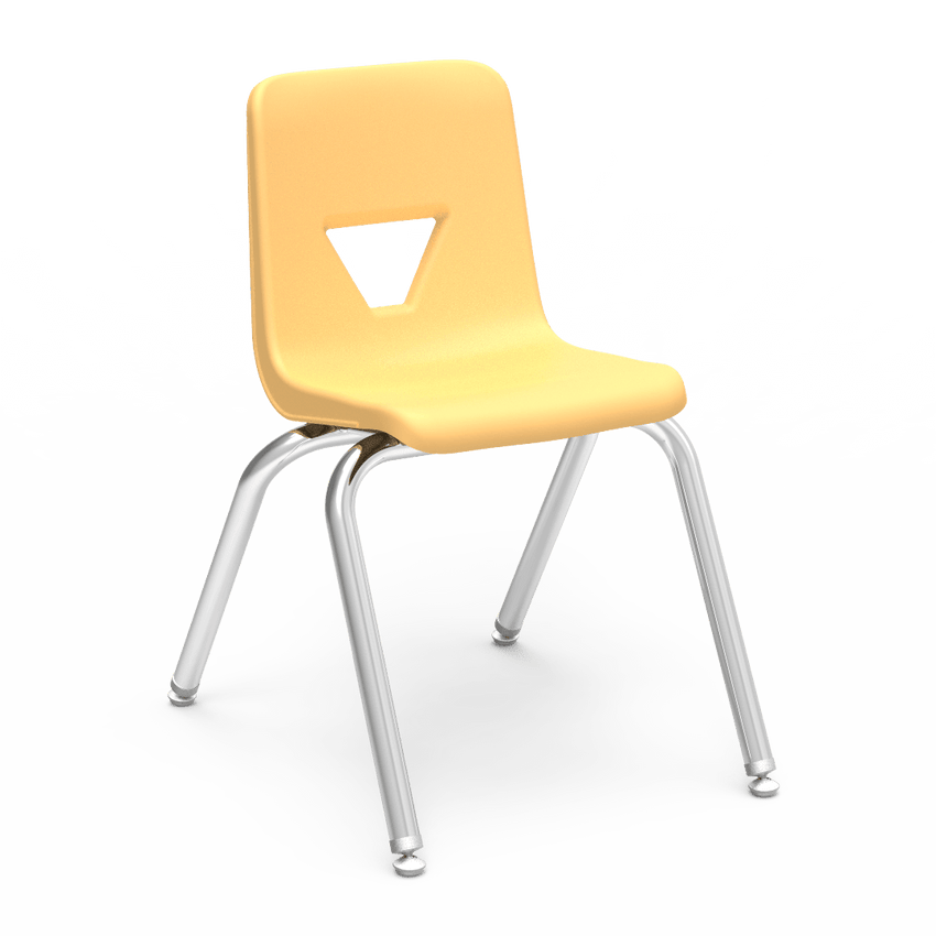 Virco 2016 - 2000 Series 4-Legged Stack Chair - 16" Seat Height (Virco 2016) - SchoolOutlet