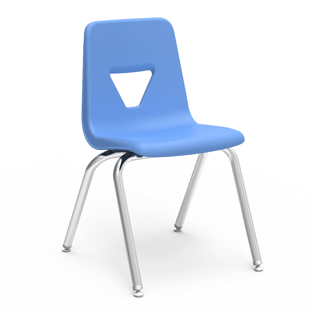 Virco 2018 - 2000 Series 4-Legged Stack Chair - 18" Seat Height (Virco 2018) - SchoolOutlet