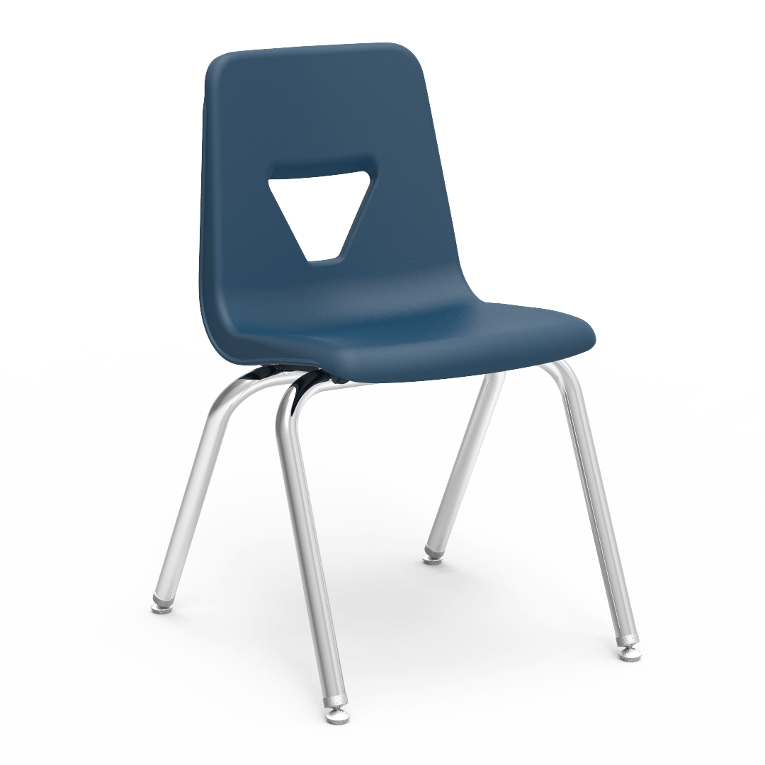 Virco 2018 - 2000 Series 4-Legged Stack Chair - 18" Seat Height (Virco 2018) - SchoolOutlet