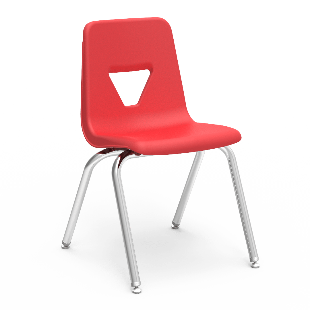 Virco 2018 - 2000 Series 4-Legged Stack Chair - 18" Seat Height (Virco 2018) - SchoolOutlet