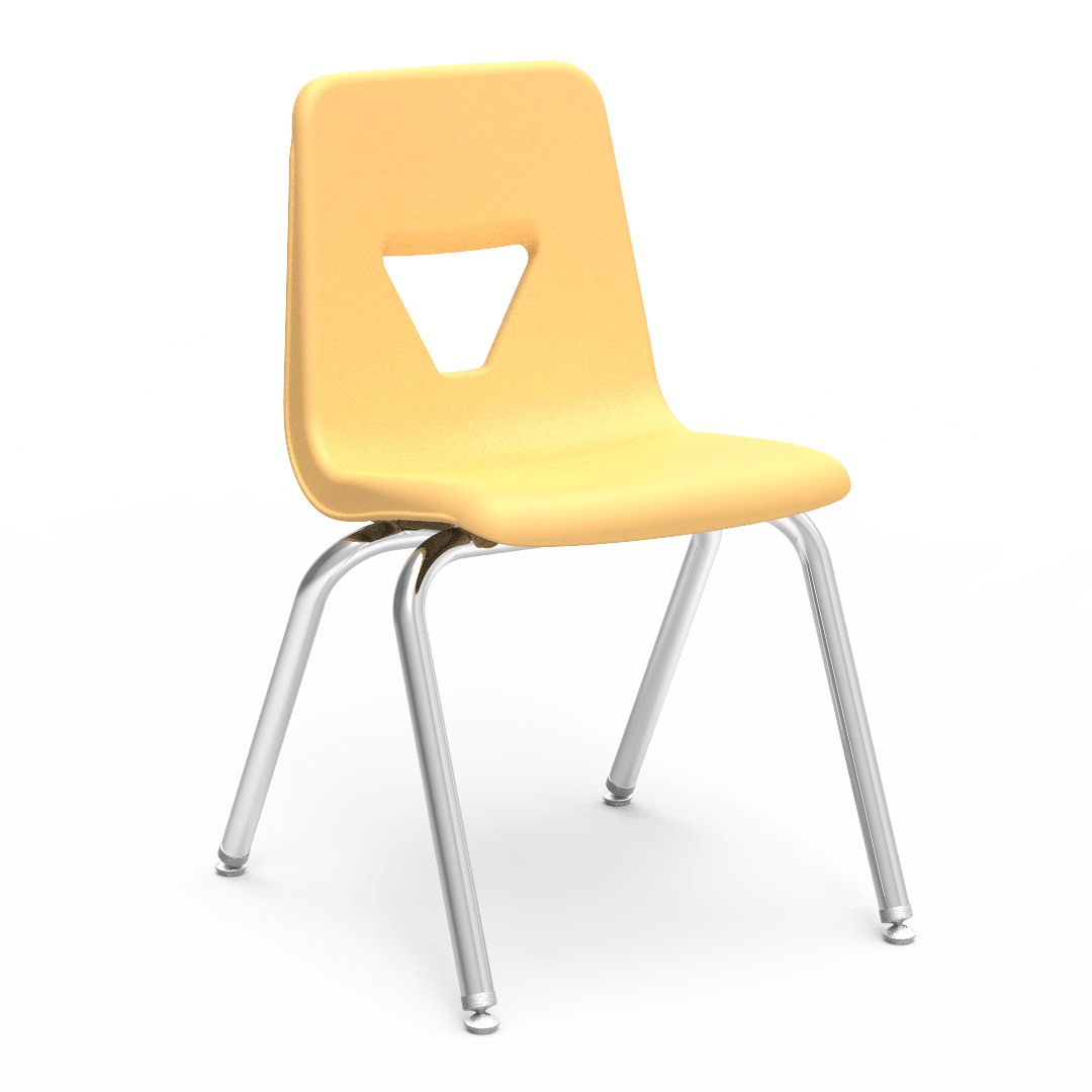 Virco 2018 - 2000 Series 4-Legged Stack Chair - 18" Seat Height (Virco 2018) - SchoolOutlet