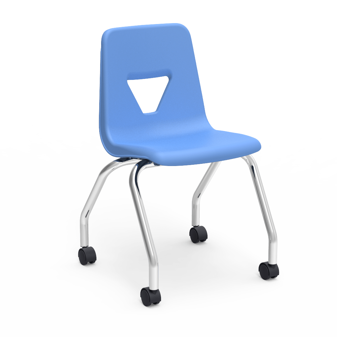 Virco 2050 Mobile Stack Chair 18" Seat Height (Virco 2050) - SchoolOutlet